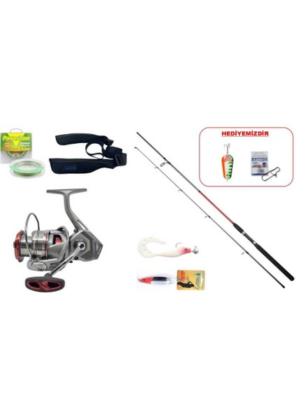 Flex Spin 270 cm 20-50 gr & Okuma Metolius MTL-4000A Spin Seti