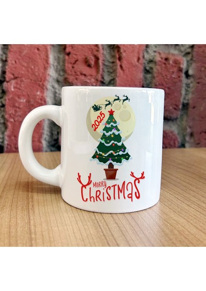 Yeni Yıl Christmas Renkli Tasarımlar ve Dekoratif Kişiye Özel Kupa Bardaklar indirimleri