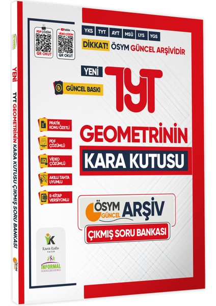 2025 TYT Matematiğin Kara Kutusu 1.- 2. Cilt ve Geometri Çıkmış Soru Bankası 3’lü Set