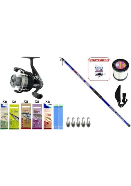 Strong 4.20M 100-250 & Okuma Revenger-55 Surf Seti