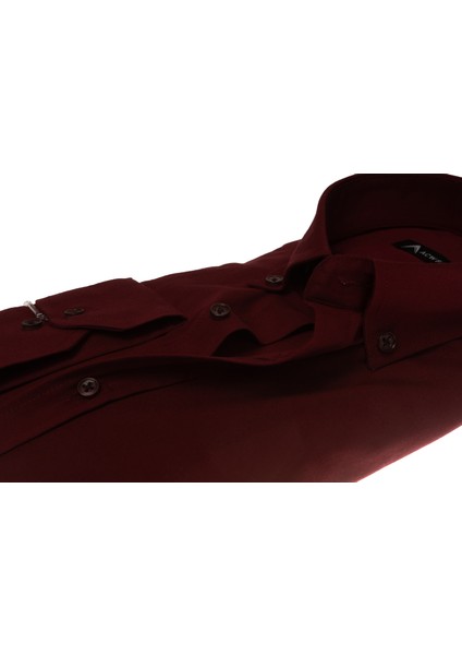 Slim Fit Erkek Gömlek, Kolay Ütülenen,Vücudu Saran,Şık Görünümlü fırsatları