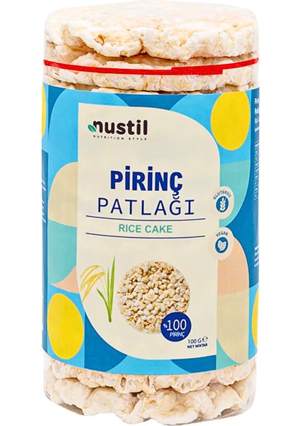 Glutensiz Pirinç Patlağı 100 gr