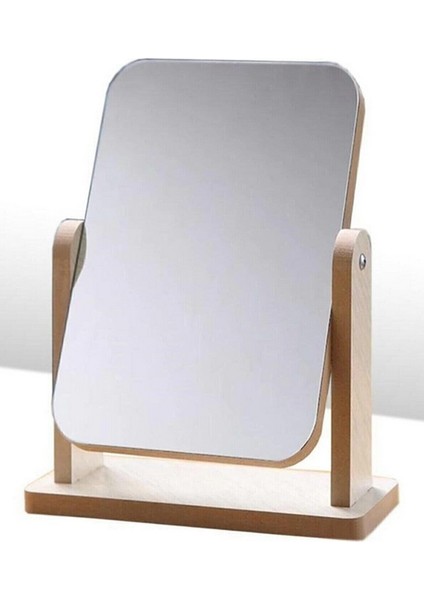 Dekoratif Makyaj Aynası Standlı Ayna Masa Aynası Ahşaptan - Özel Tasarım fiyatları