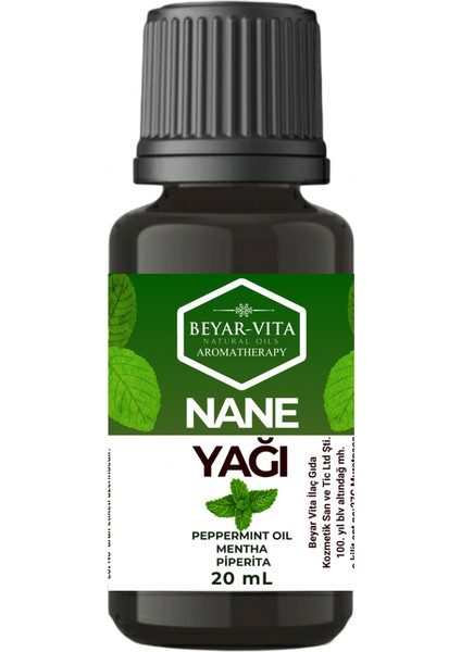 Beyar Vita Nane Yağı 20 ml