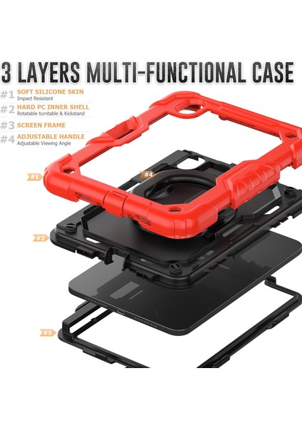 iPad Mini 2024 / Mini 6 Için Braket Tutucu Tablet Kılıfı (Yurt Dışından) fırsatları