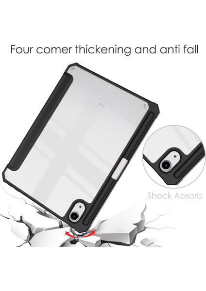 iPad Mini 6 / Mini 2024 Için Akrilik Tpu + Pu Kılıf (Yurt Dışından)