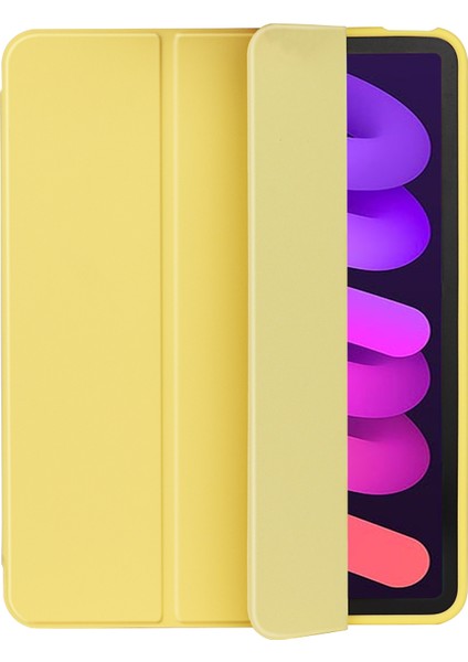 iPad Mini 6 Için Deri Tablet Kılıfı iPad Mini 6 / Mini 2024 Için (Yurt Dışından)
