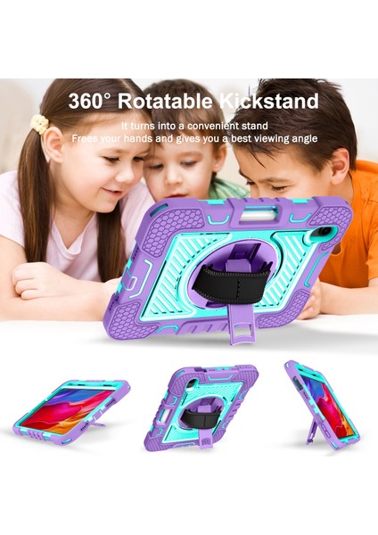 iPad Mini 2024 / Mini 6 Için Silikon + Tutuculu Pc Kılıfı (Yurt Dışından) indirimleri