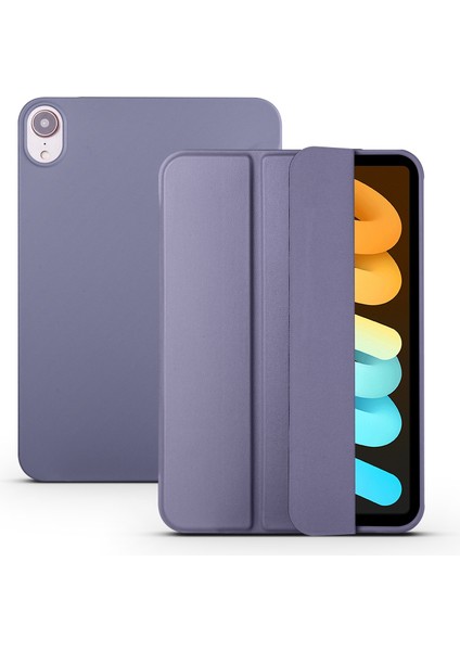 iPad Mini 6 / Mini 2024 Için Tpu + Pu Deri Kılıf (Yurt Dışından)