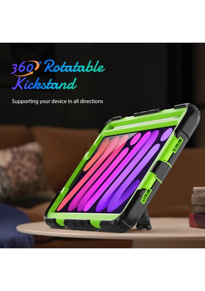 iPad Mini 2024 / Mini 6 Için Silikon + Pc Kılıfı (Yurt Dışından) fiyatları