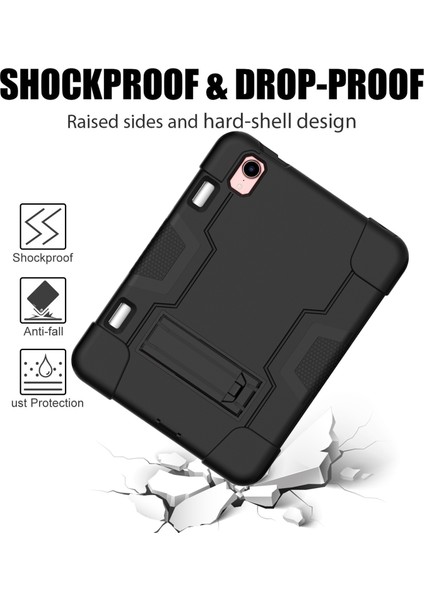 iPad Mini 2024 / Mini 6 Için Silikon + Pc Koruyucu Kılıf (Yurt Dışından) fırsatları