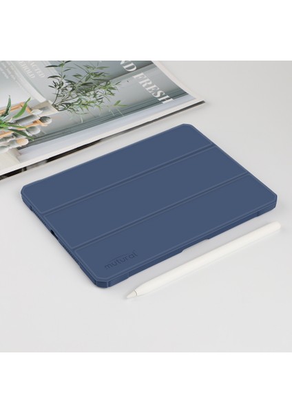 Pinyue S Tablet Pu Kılıf iPad Mini 6 / Mini 2024 Için (Yurt Dışından)