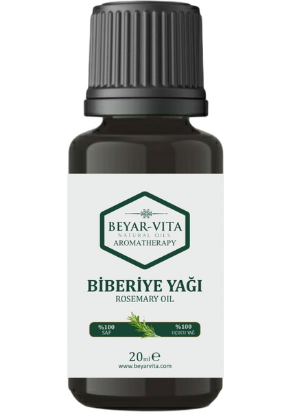 Biberiye Yağı 20 Ml,(Uçucu Biberiye Yağı, Saf ve Karışımsız)