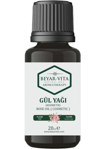 Gül Yağı, Uçucu Gül Yağı - İthal 20 ml