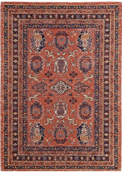 Deco Anatolia 15915 Kiremit Yıkanabilir Halı