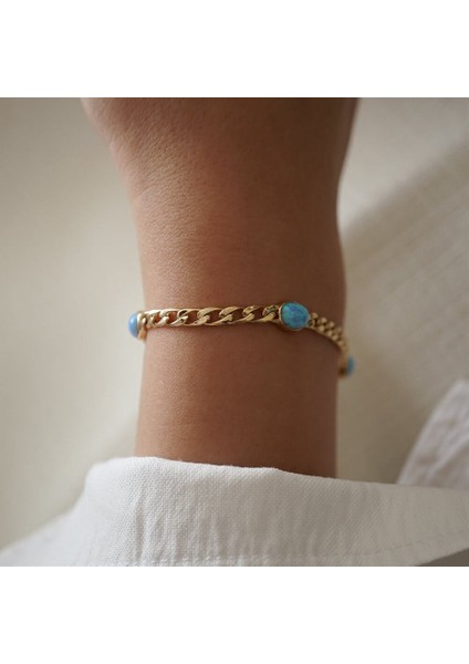Opal Taşlı Altın Bileklik fiyatları