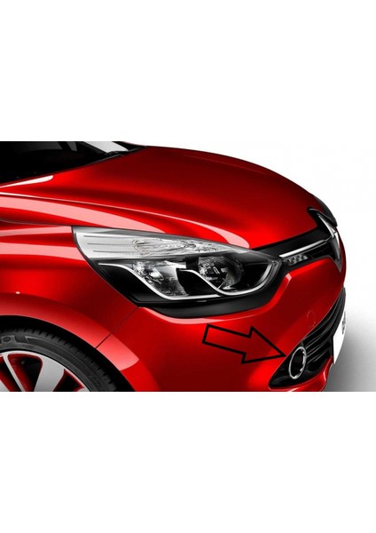 Renault Clio 4 Yuvarlak Sis Farı Çerçevesi Krom 2012 2013 2014 2015 2016 2017