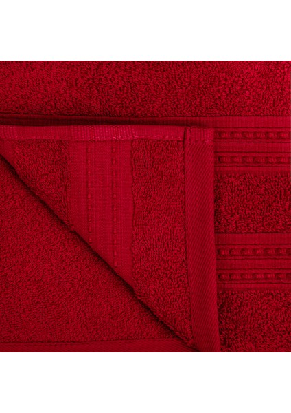 Soft Lapa El Havlusu - Bordo - 30X50 cm