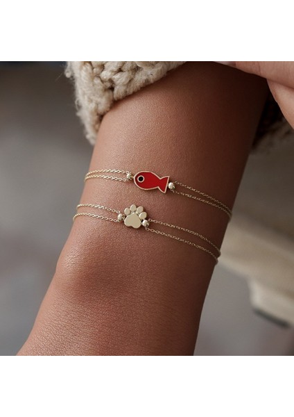 Kırmızı Balık Altın Bileklik fırsatları