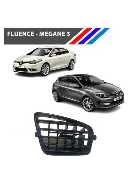 Fluence - Megane 3 Havalandırma Izgarası Orta Sağ Taraf Krom Uçlu 682606038R M3747