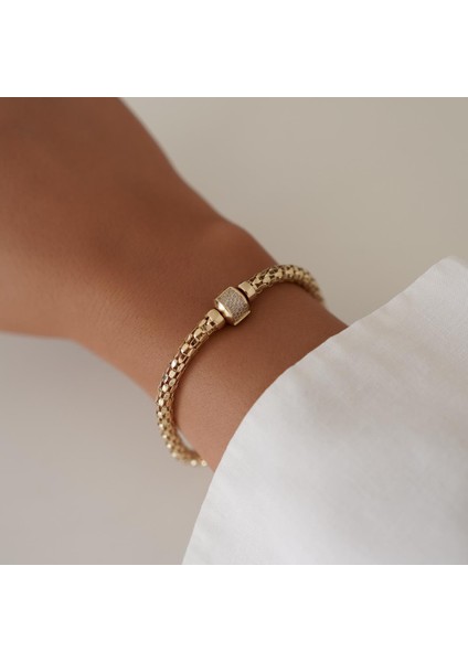 Silindir Kilitli Italyan Bombeli Altın Bileklik fiyatları