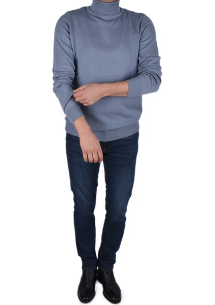 RYM-2110 Tam Balıkçı Kazak/indigo/m