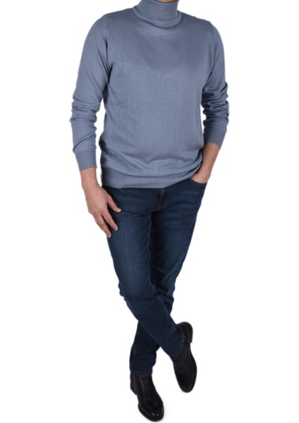 RYM-2110 Tam Balıkçı Kazak/indigo/m