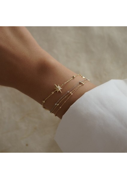 Dizi Kutup Yıldızı Altın Bileklik fiyatları