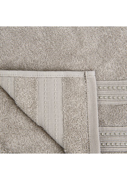 Soft Lapa Yüz Havlusu - Gri - 50X90 cm