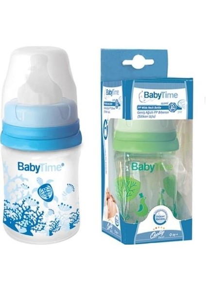 Baby Time BT075 Geniş Ağız Pp Biberon 250 ml
