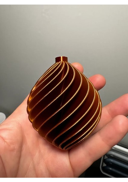 Spiral Yılbaşı Ağaç Süsü