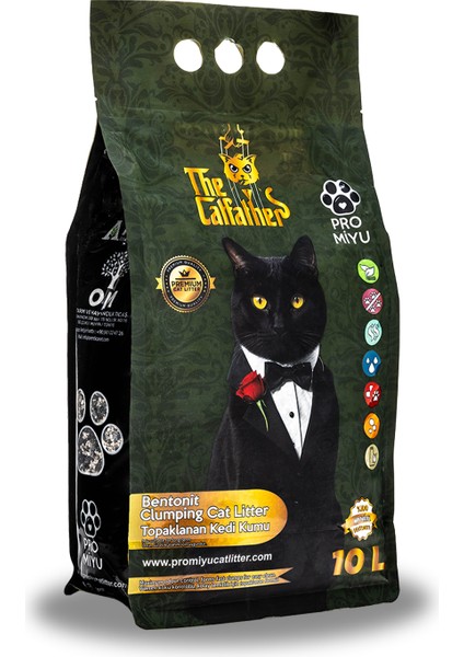 2X10 Litre Aloe Vera Kokulu Doğal Bentonit Kedi Kumu Premium Cat Litter Tozsuz ve Süper Topaklanan modelleri