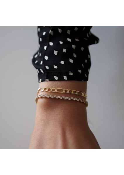 Figaro Zincir Altın Bileklik fiyatları