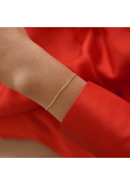 Baby Sepet Zincir Altın Bileklik