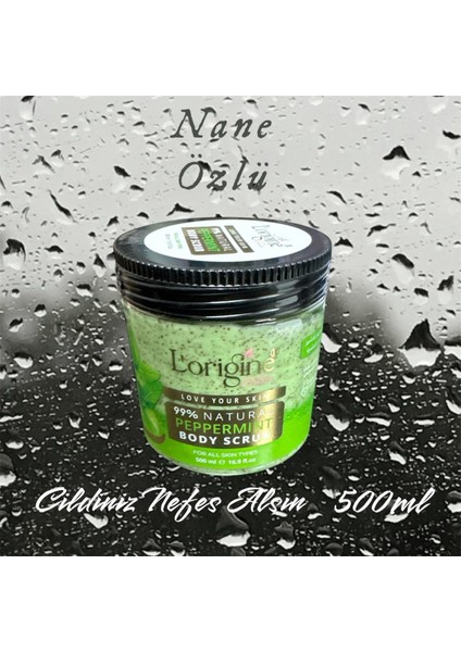 Yeşil Nane Özlü Vücut Body Peeling 500 ml fiyatları