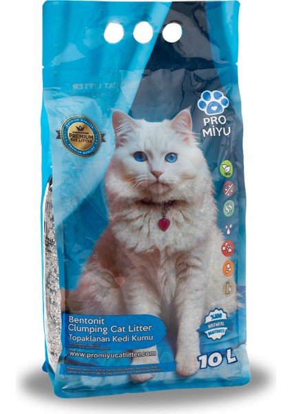 2X10 Litre Marsilya Sabun Kokulu Doğal Bentonit Premium Cat Litter Tozsuz ve Süper Topaklanan fiyatları