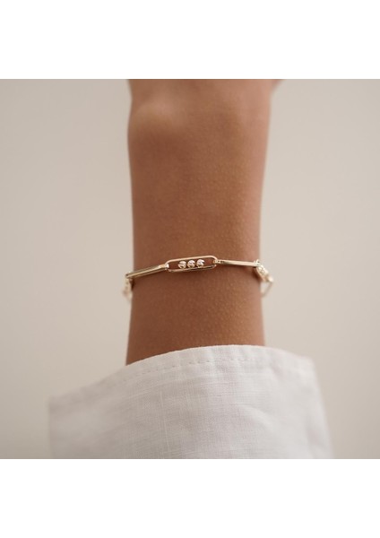 Dorikalı Ataş Altın Bileklik