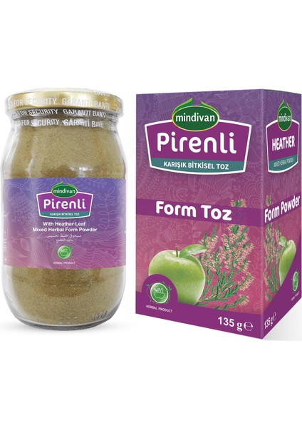 Pirenli Form Toz 135 gr (Diyet Destek Ürünü) modelleri