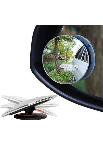 Araç Kör Nokta Aynası 2 li Tüm Araçlara Uyumlu Geniş Açılı Dikiz Aynası
