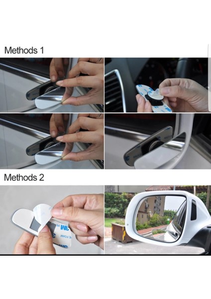 Araç Kör Nokta Aynası 2 li Tüm Araçlara Uyumlu Geniş Açılı Dikiz Aynası fiyatları