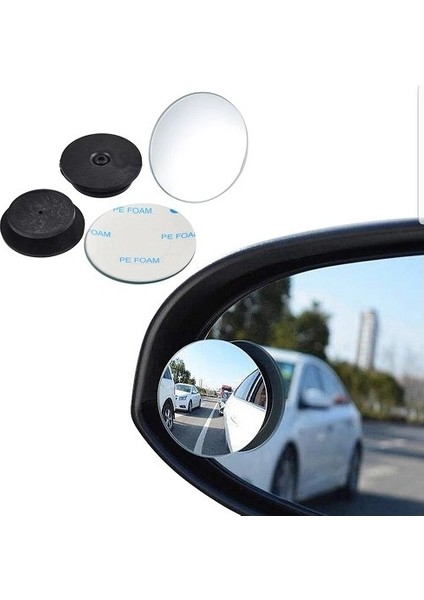 Araç Kör Nokta Aynası 2 li Tüm Araçlara Uyumlu Geniş Açılı Dikiz Aynası modelleri