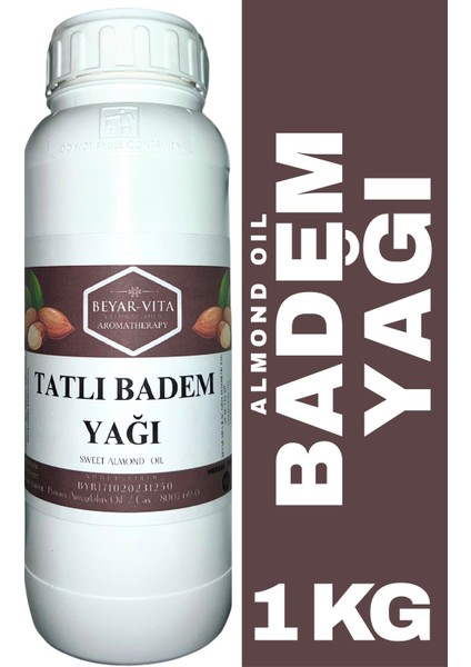 Tatlı Badem Yağı 1 kg - beyarvita