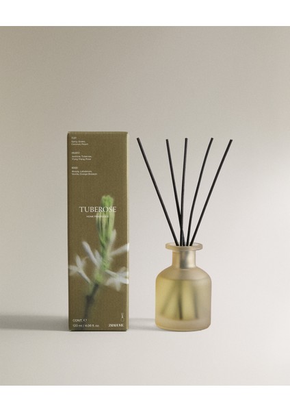 (120 Ml) Tuberose Çubuklu Oda Kokusu (7 x 25 x 7 Cm) Mor