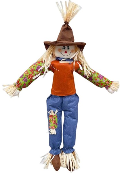 Sonbahar Hasadı Korkuluk Dekoru Ayaklı Korkuluk 47.24 Inç Açı Cadılar I Çocuğu (Yurt Dışından) fiyatları