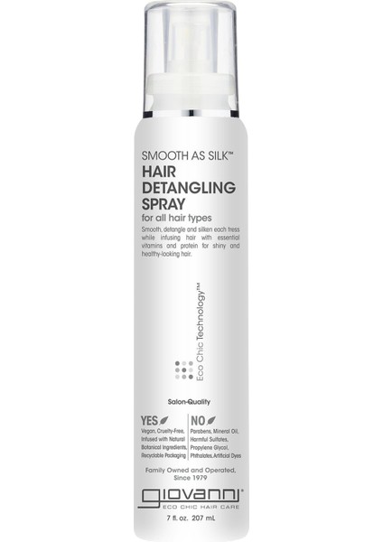 Smooth As Silk Dolaşık Saç Açıcı Sprey 207 ml