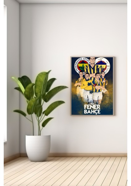 A3 Efsane Futbolcular Baskılı Poster