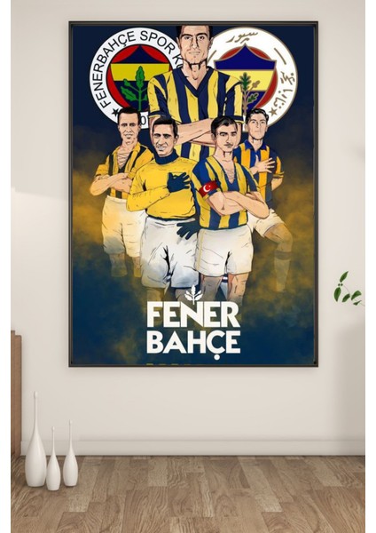 A3 Efsane Futbolcular Baskılı Poster fiyatları