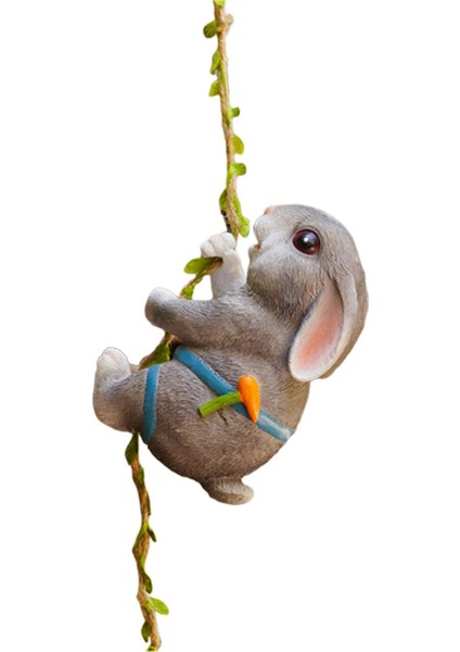 Açı Heykeli Peri Kolye Tırmanma Figürü Süsleme Gri (Yurt Dışından) modelleri