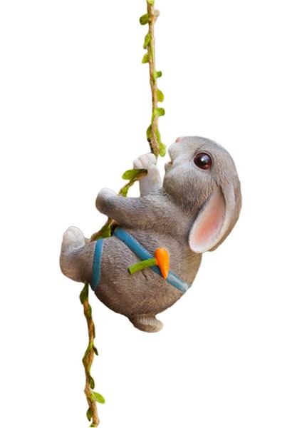 Açı Heykeli Peri Kolye Tırmanma Figürü Süsleme Gri (Yurt Dışından) fırsatları