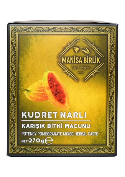 Kudret Narlı Karışık Bitki Macunu 270 gr